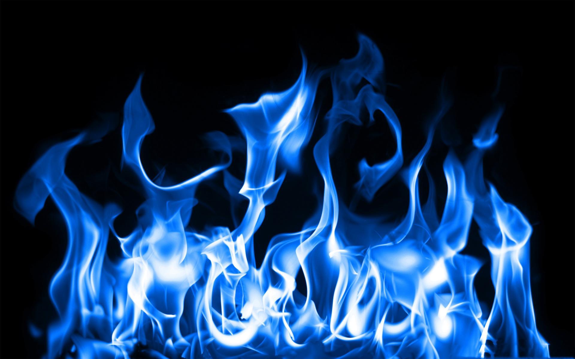 Blue Fire Live Wallpaper