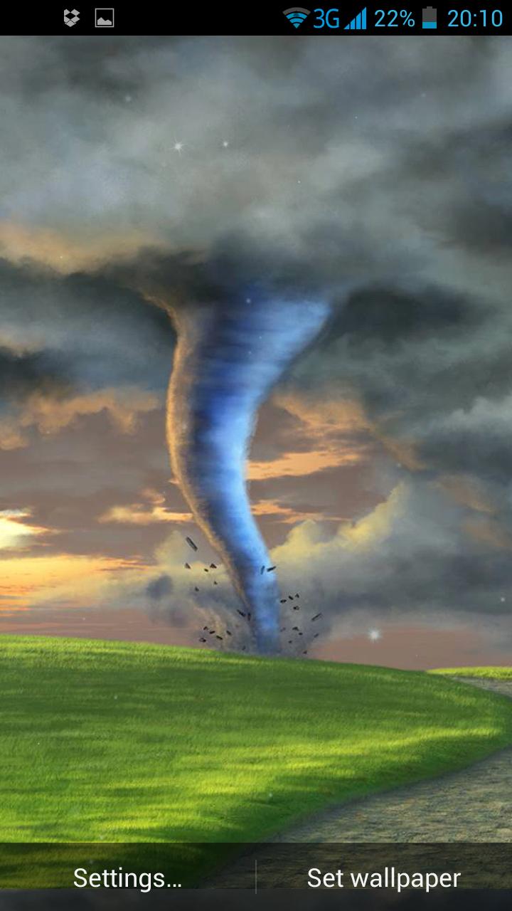 Tornado 3D Live Wallpaper