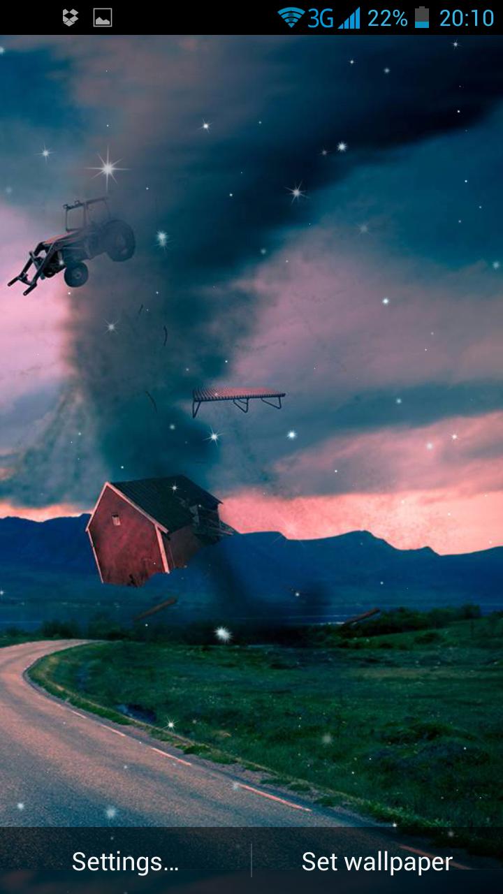 Tornado 3D Live Wallpaper