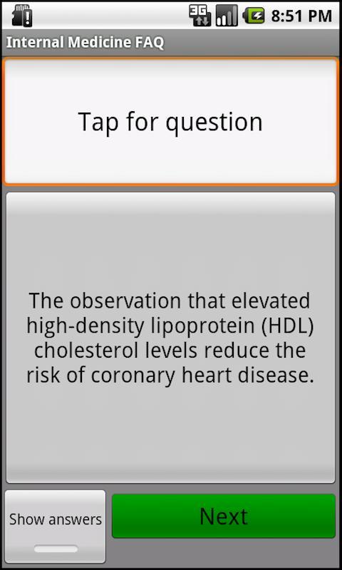 Internal Medicine FAQ Lite