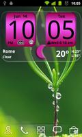 FlipClock NiceAll Pink Widget