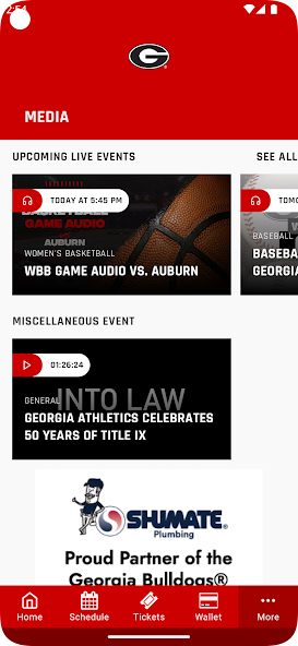 Georgia Bulldogs Gameday LIVE
