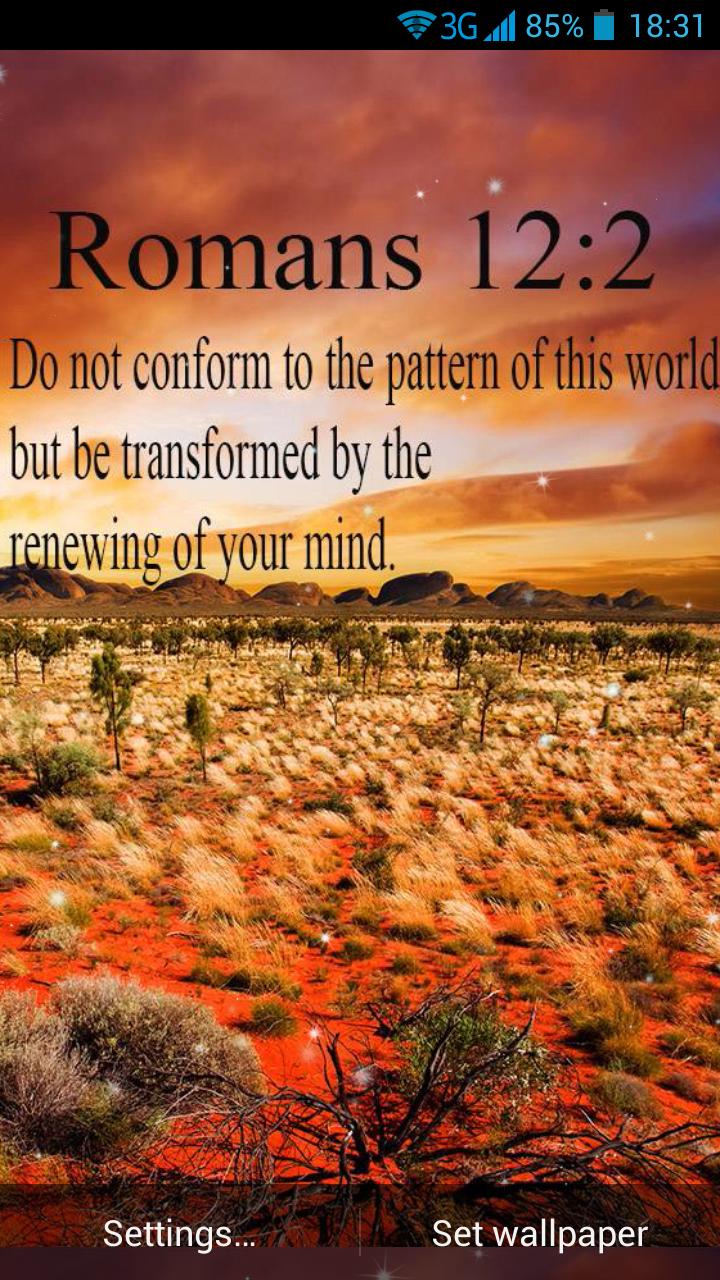 Bible Passages Live Wallpaper