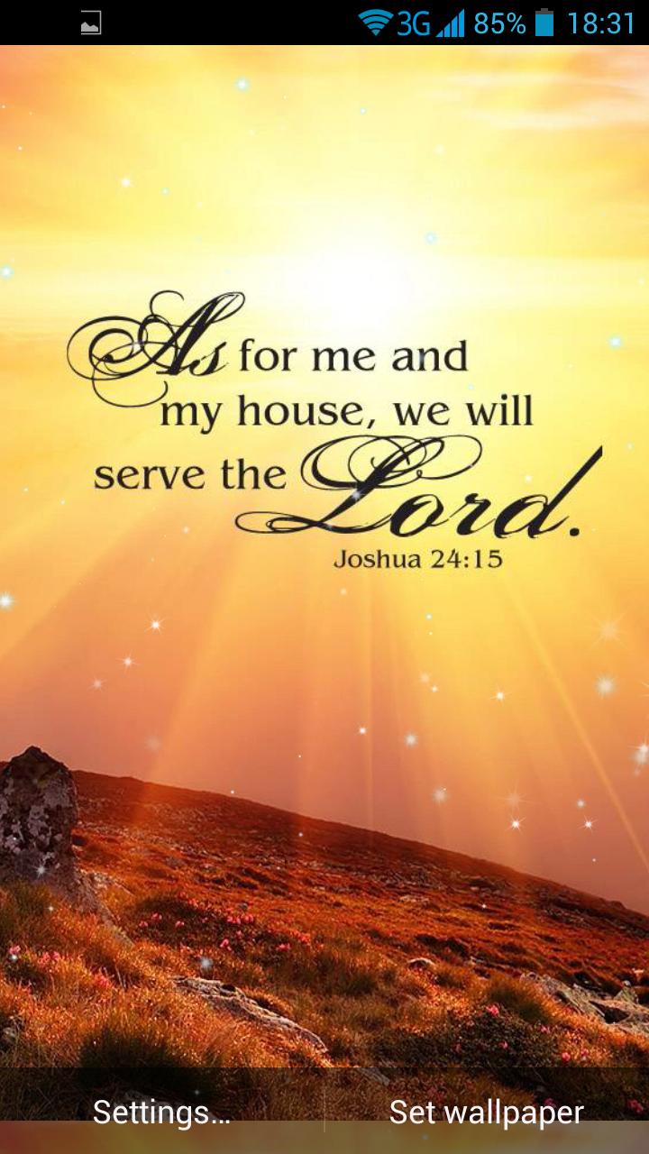 Bible Passages Live Wallpaper