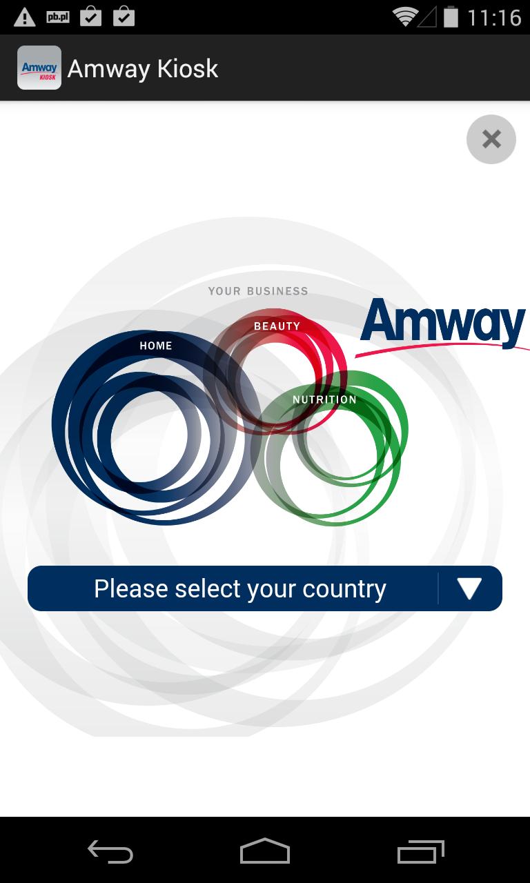 Amway Kiosk Europe and Russia