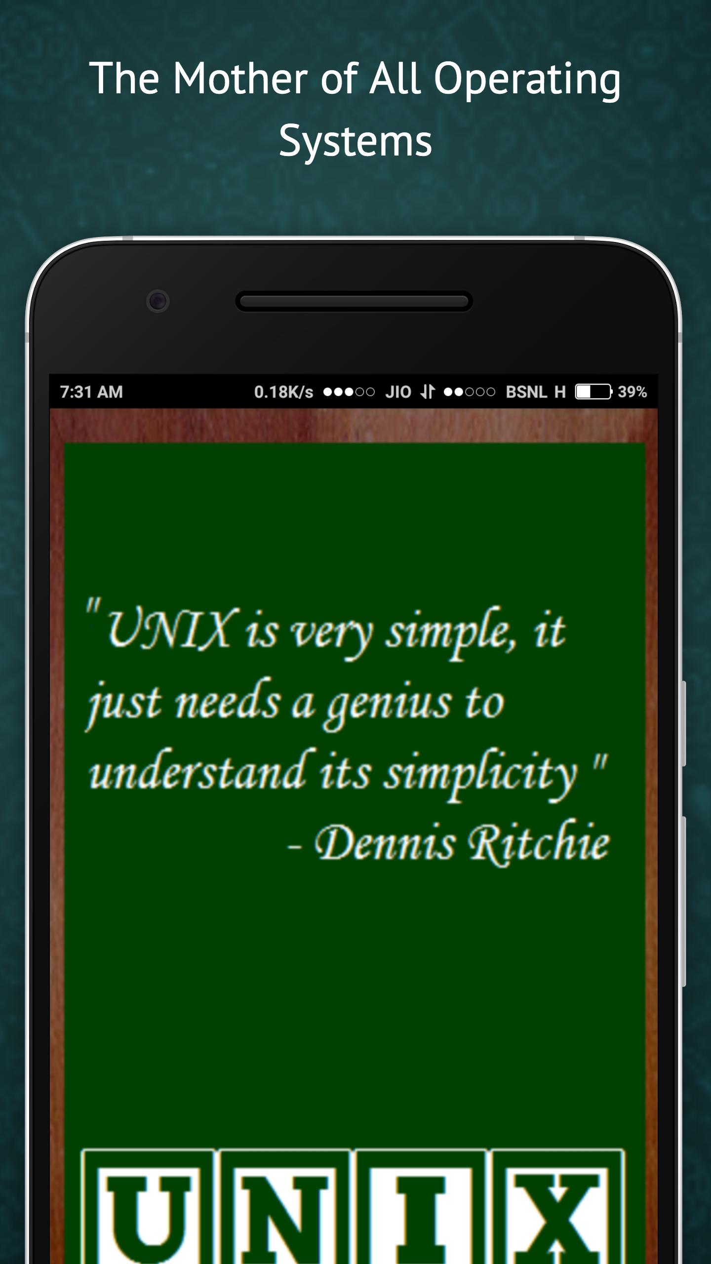 UNIX - In My Pocket