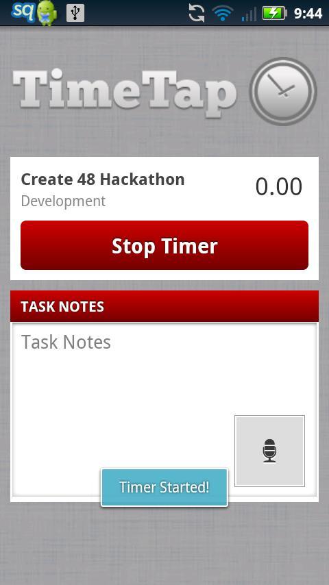 TimeTap NFC for Harvest