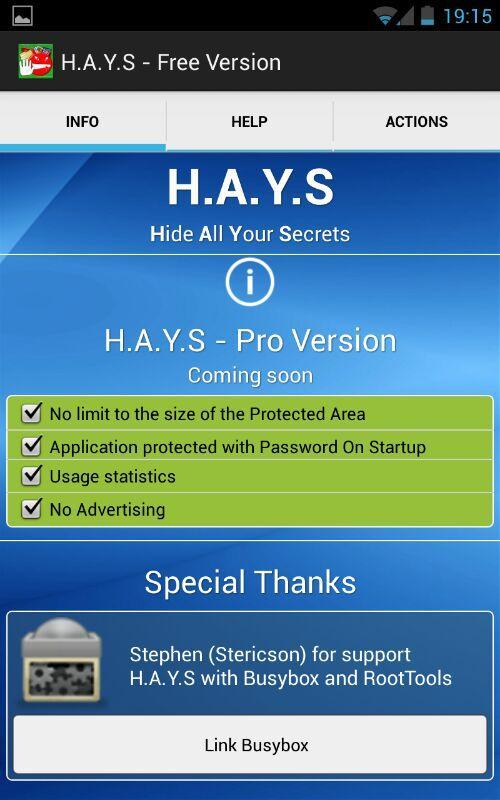 HAYS - Protect Files & Folders
