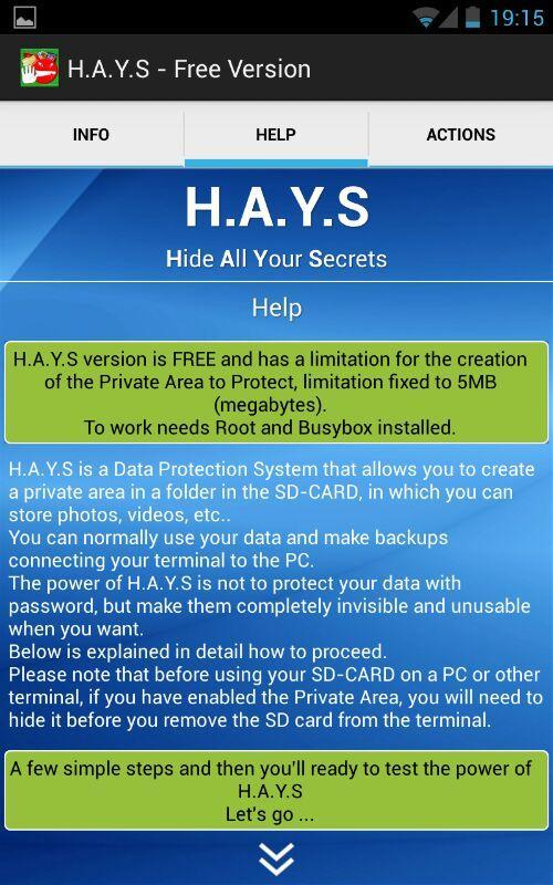 HAYS - Protect Files & Folders