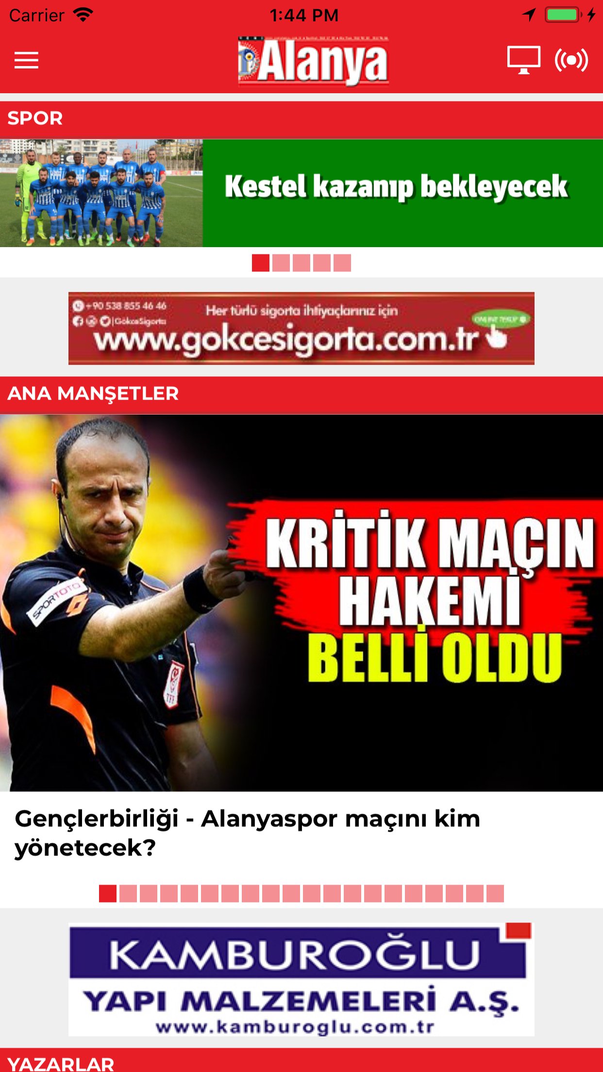 Yeni Alanya Gazetesi