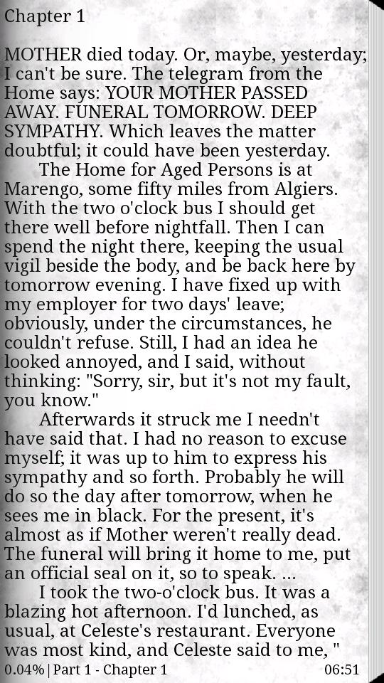 The Stranger - Albert Camus