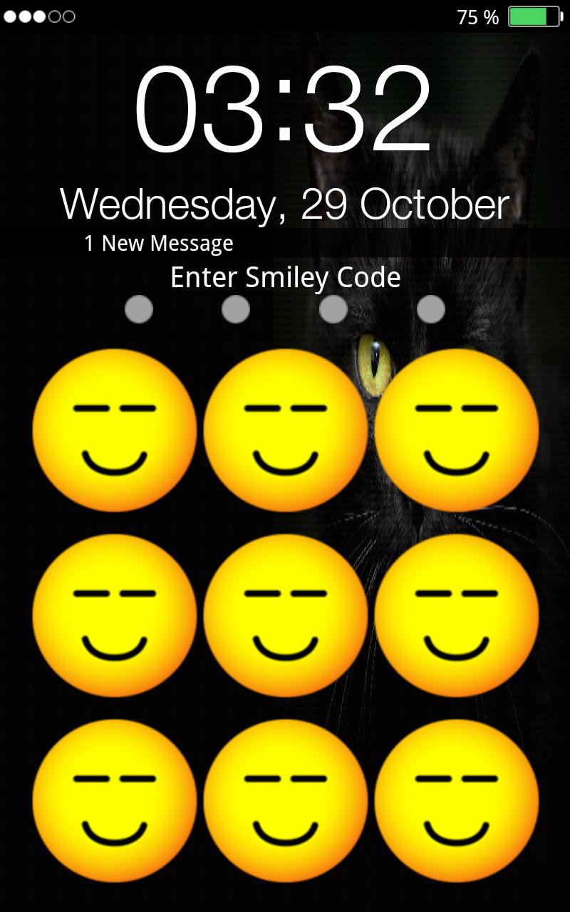 Smiley Screen Unlock
