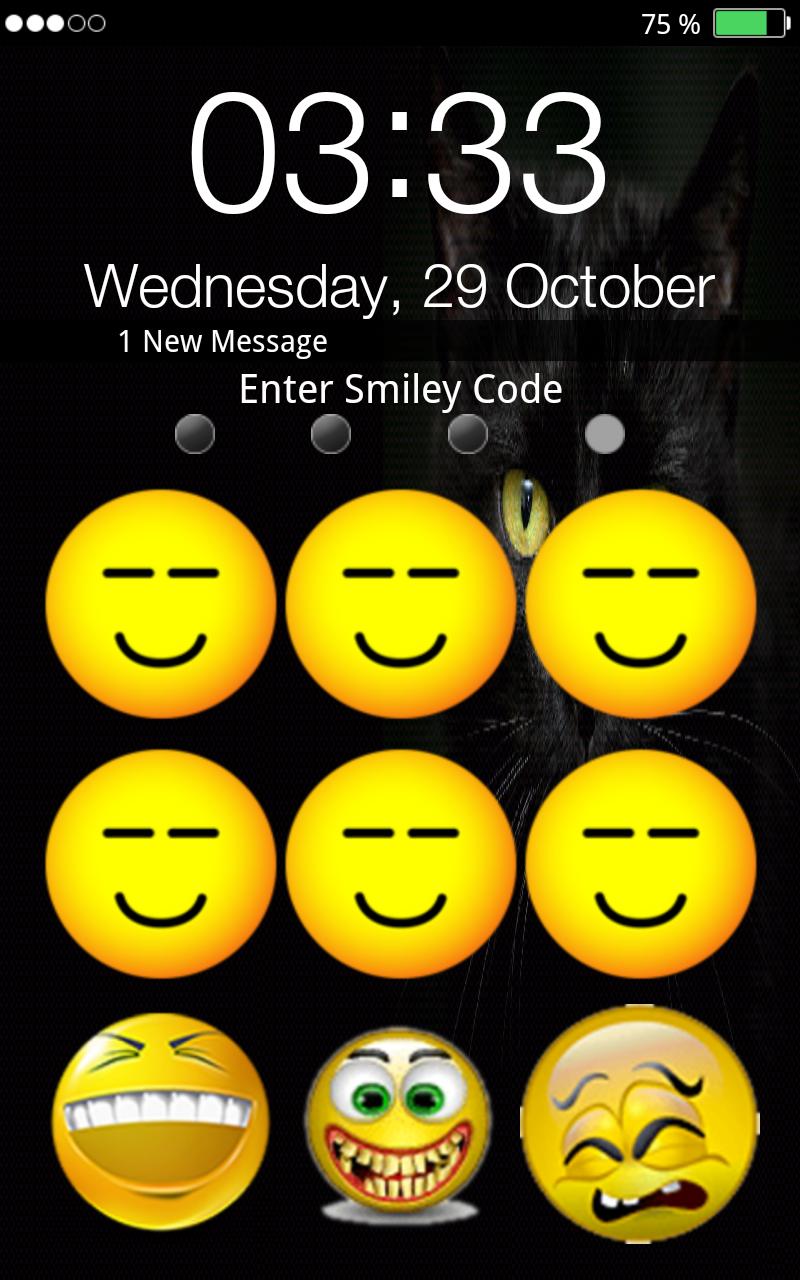Smiley Screen Unlock