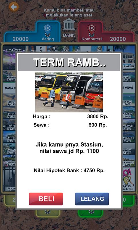 Monopoli Offline Indonesia