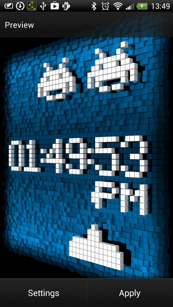 Cube City 3D Live Wallpaper