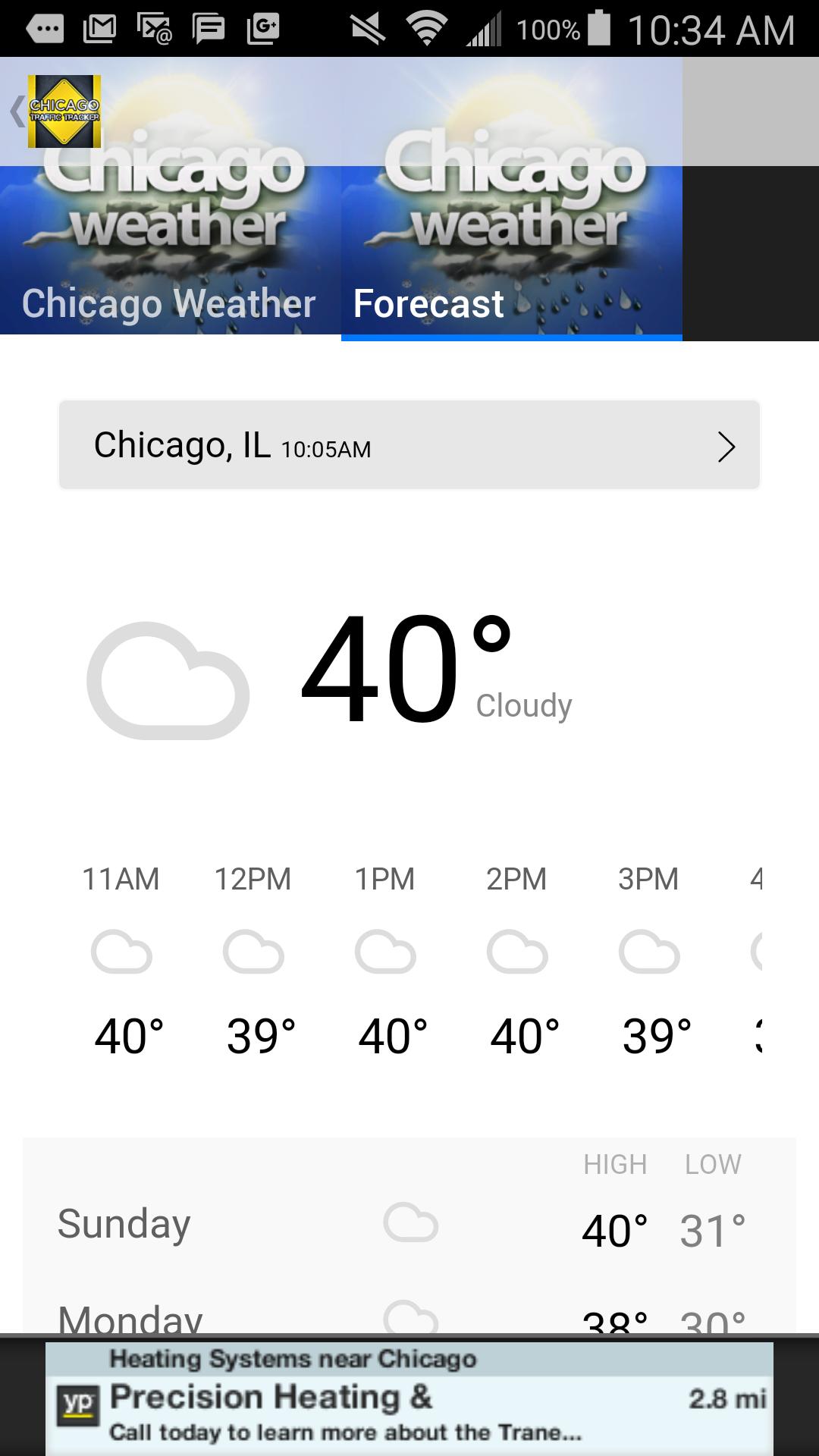 Tracker for Chicago Traffic