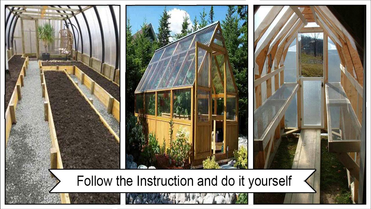 Wonderful DIY Greenhouse Ideas