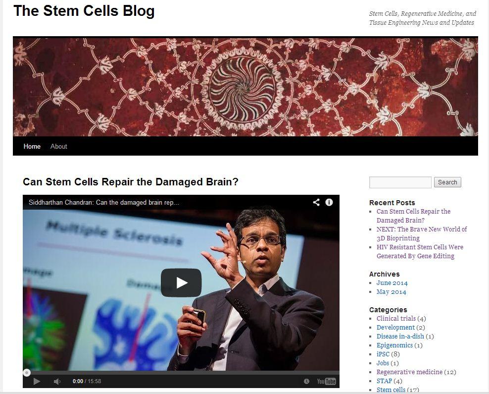 The Stem Cells Blog