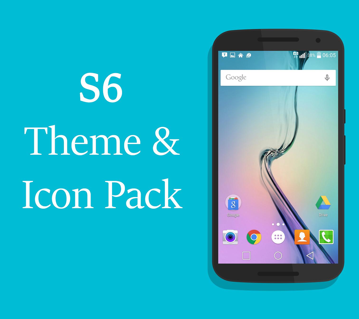 S6 Launcher & Theme Icons Pack