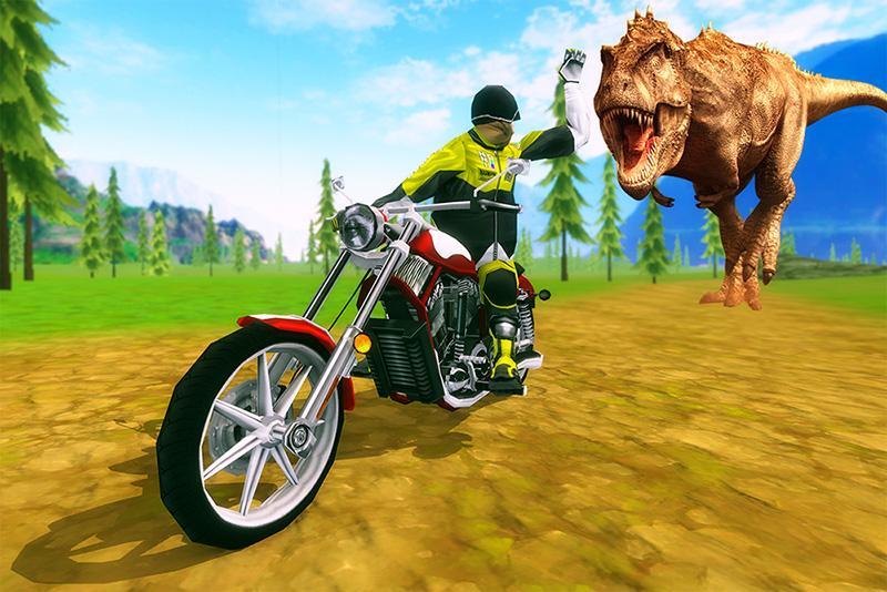 Bike Racing Sim: Dino World