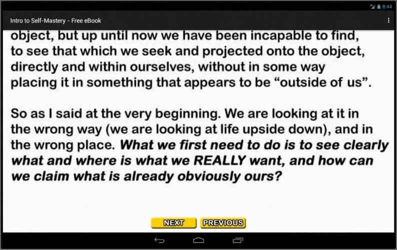 An Intro to Self-Mastery eBook