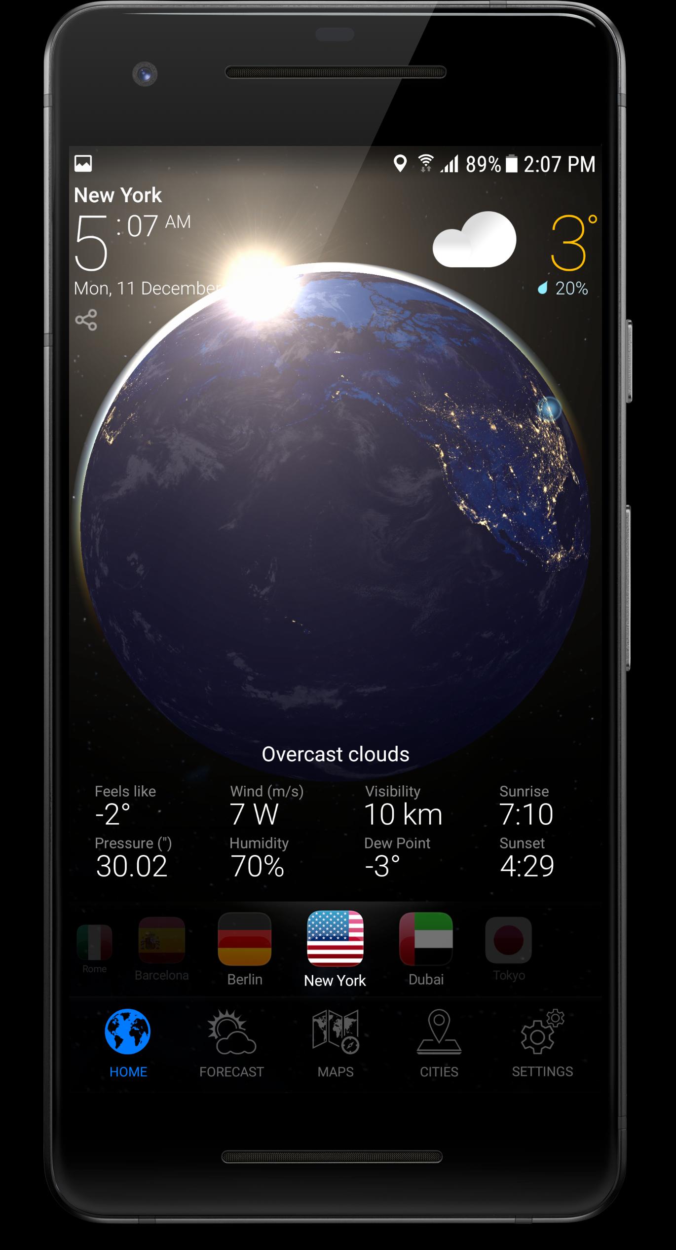 MeteoScope Live - Accurate Local Weather Forecast