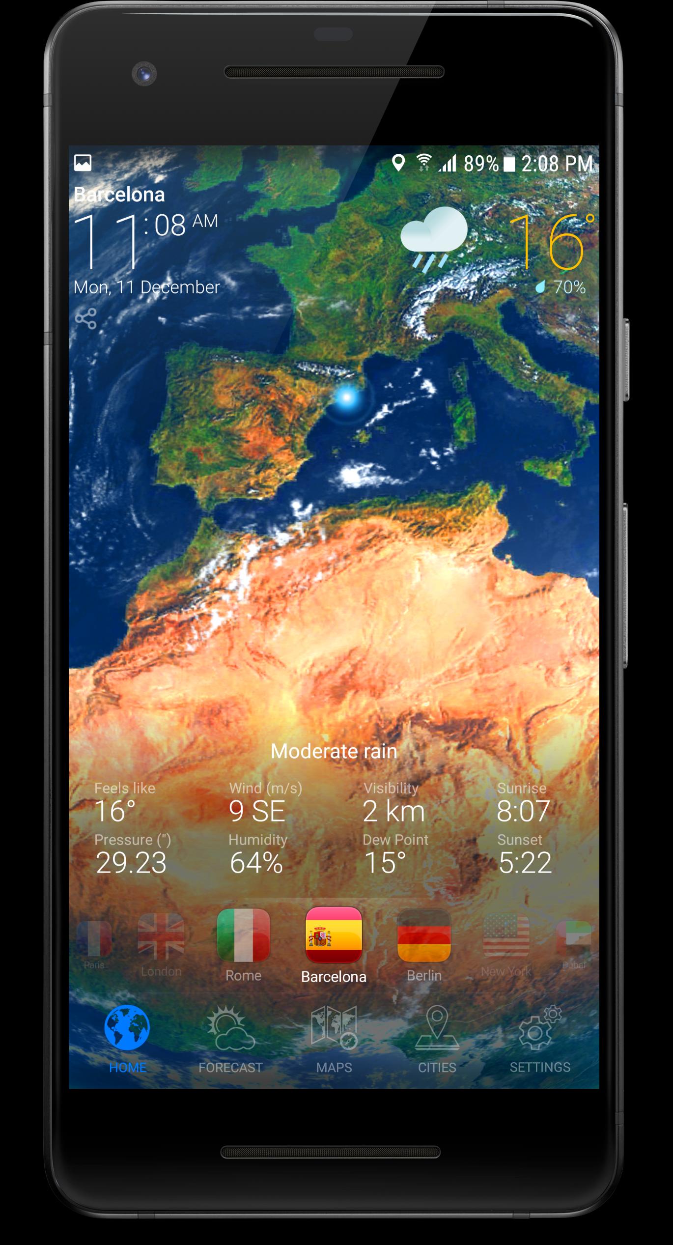 MeteoScope Live - Accurate Local Weather Forecast