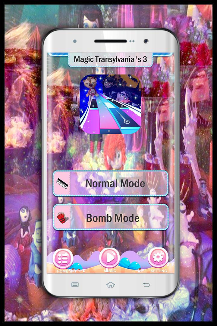 Magic Hotel Transylvania's 3 Piano Game