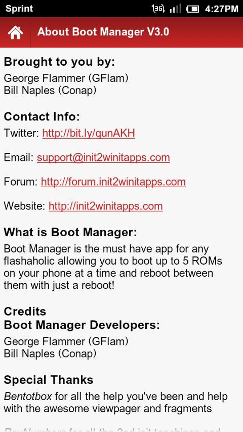 Boot Manager Lite