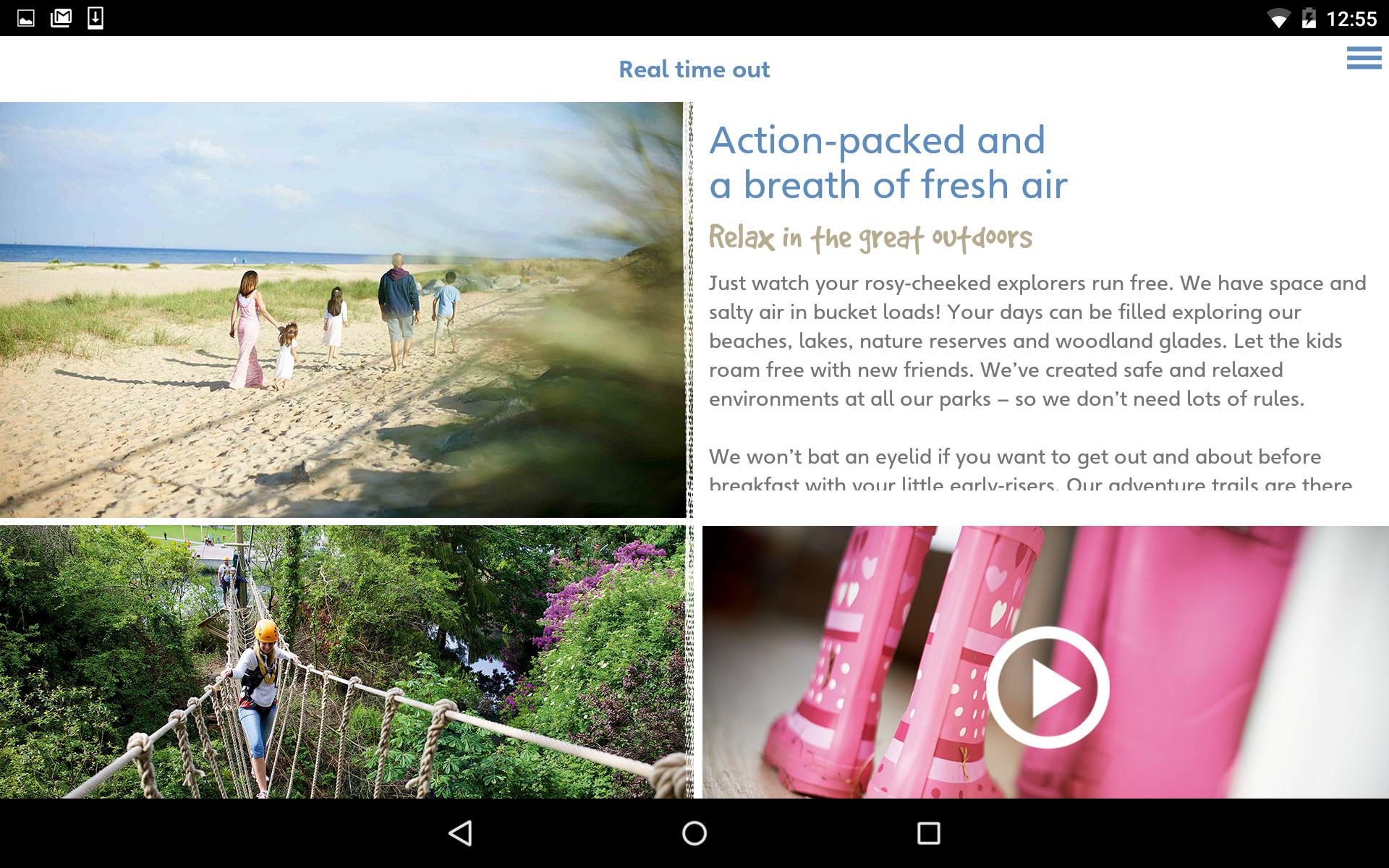 Haven Holiday Brochure