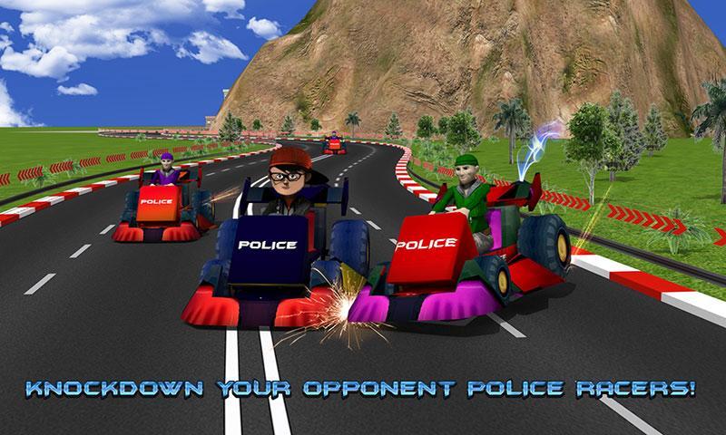 Kids Police Car Racing