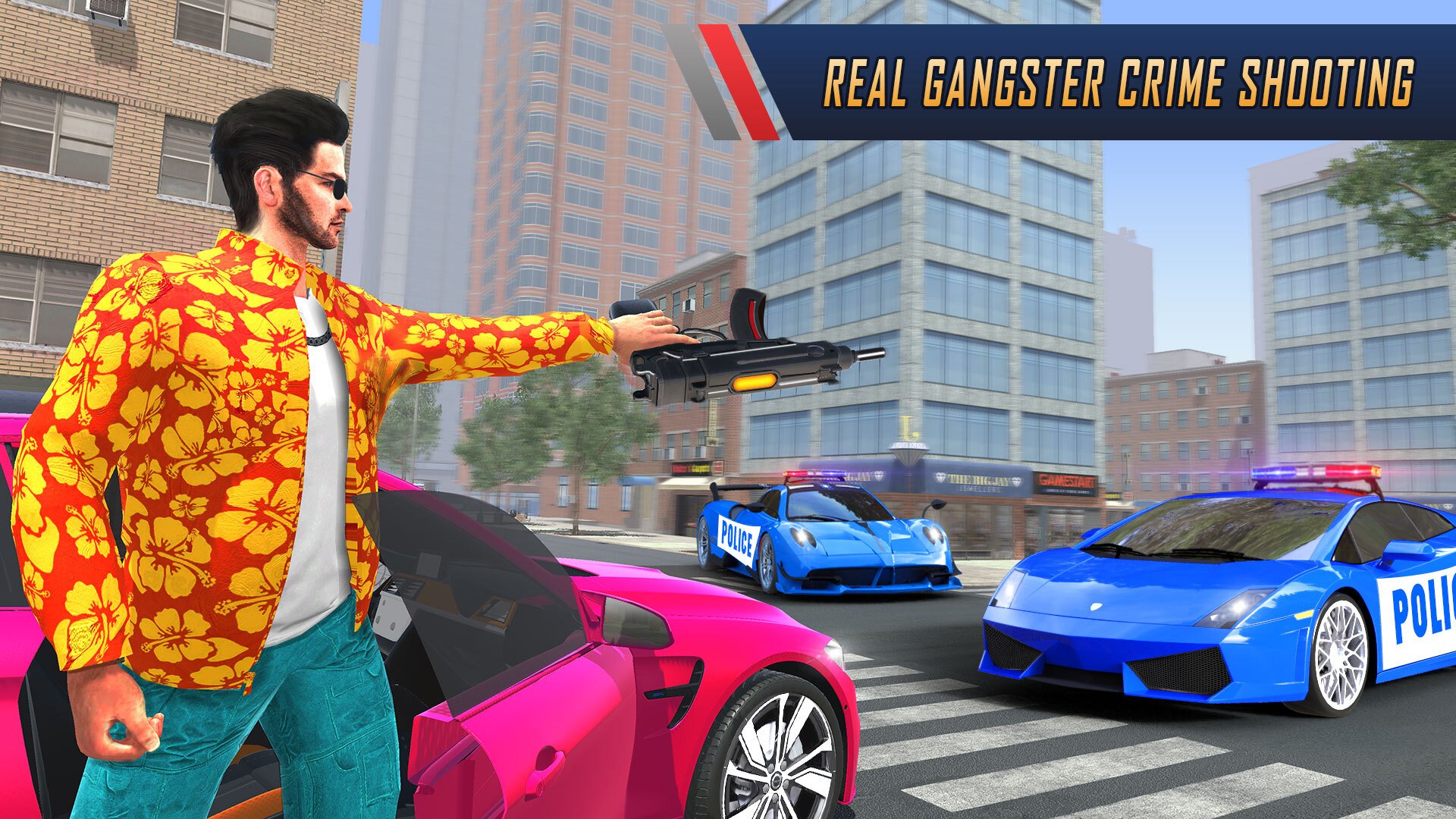 Vegas Gangster Real Crime Game