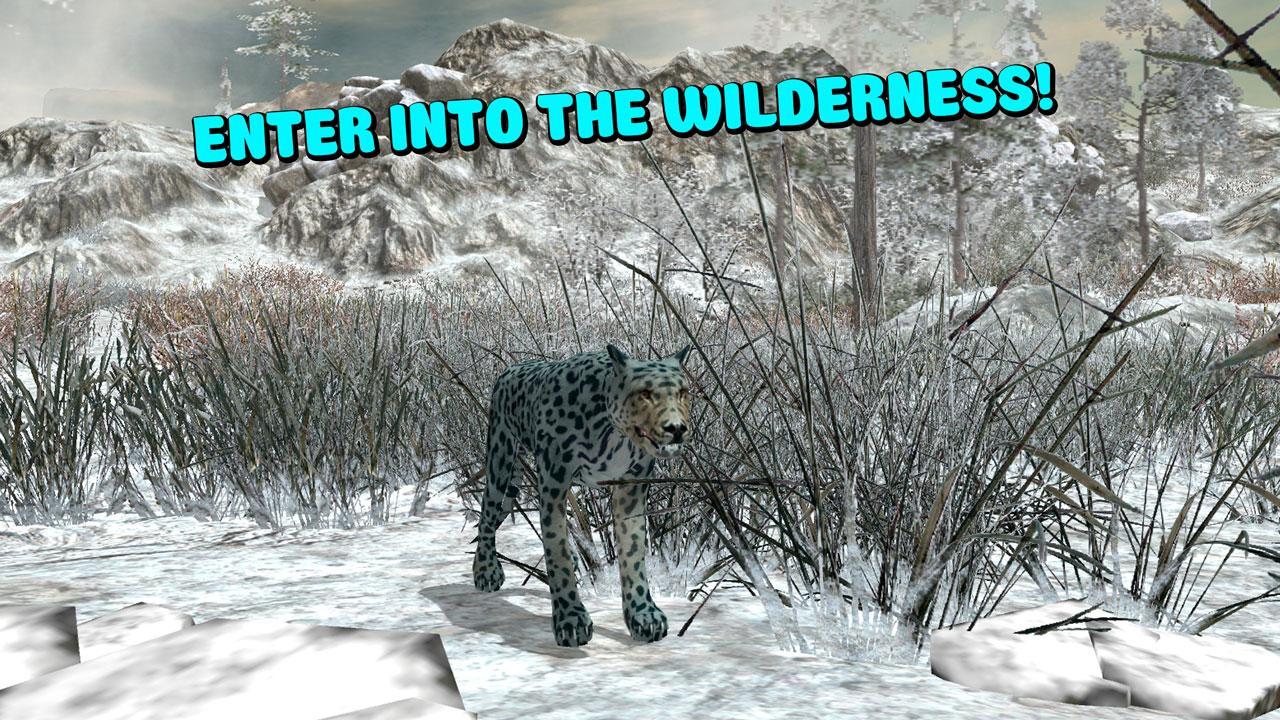 Wild Snow Leopard Simulator 3D