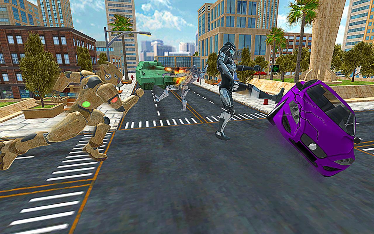 US Army Transform Robot War