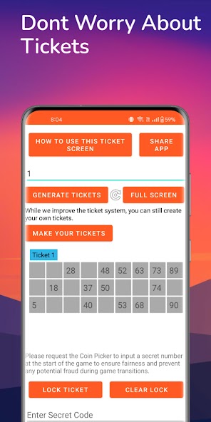 Coin Picker - Tambola