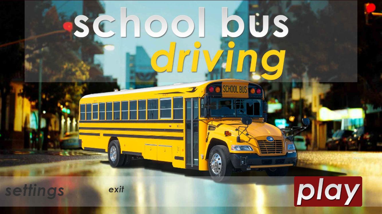 Driving School Bus 3D