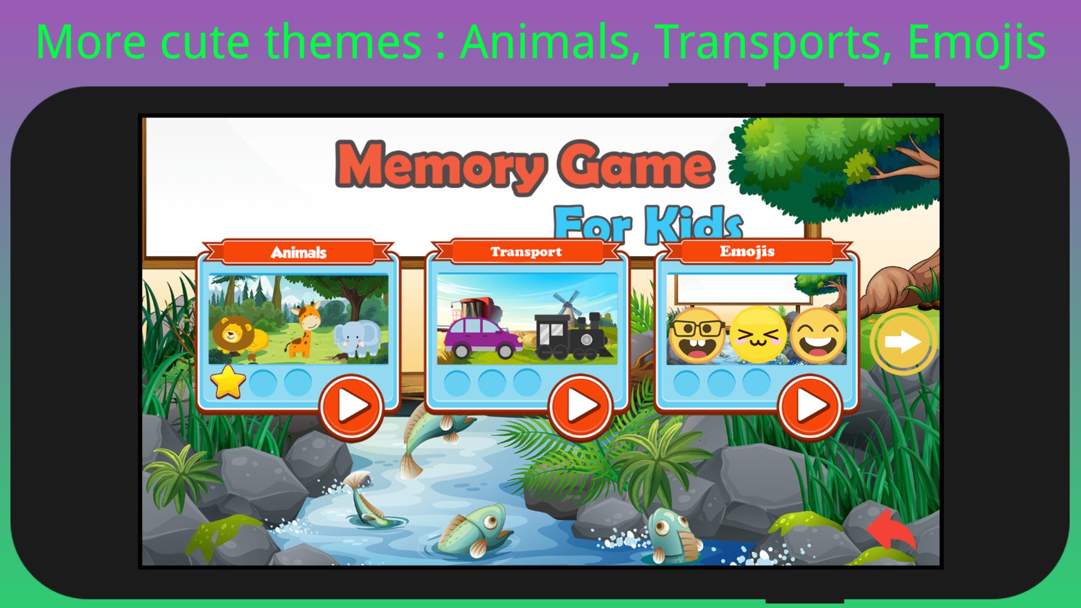 Memory Game For Kids
