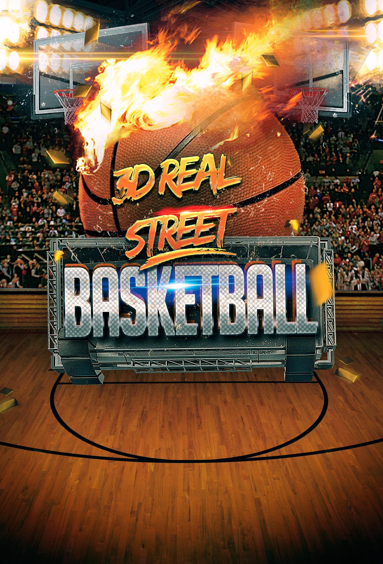 Streetball 3D Basketball Shot