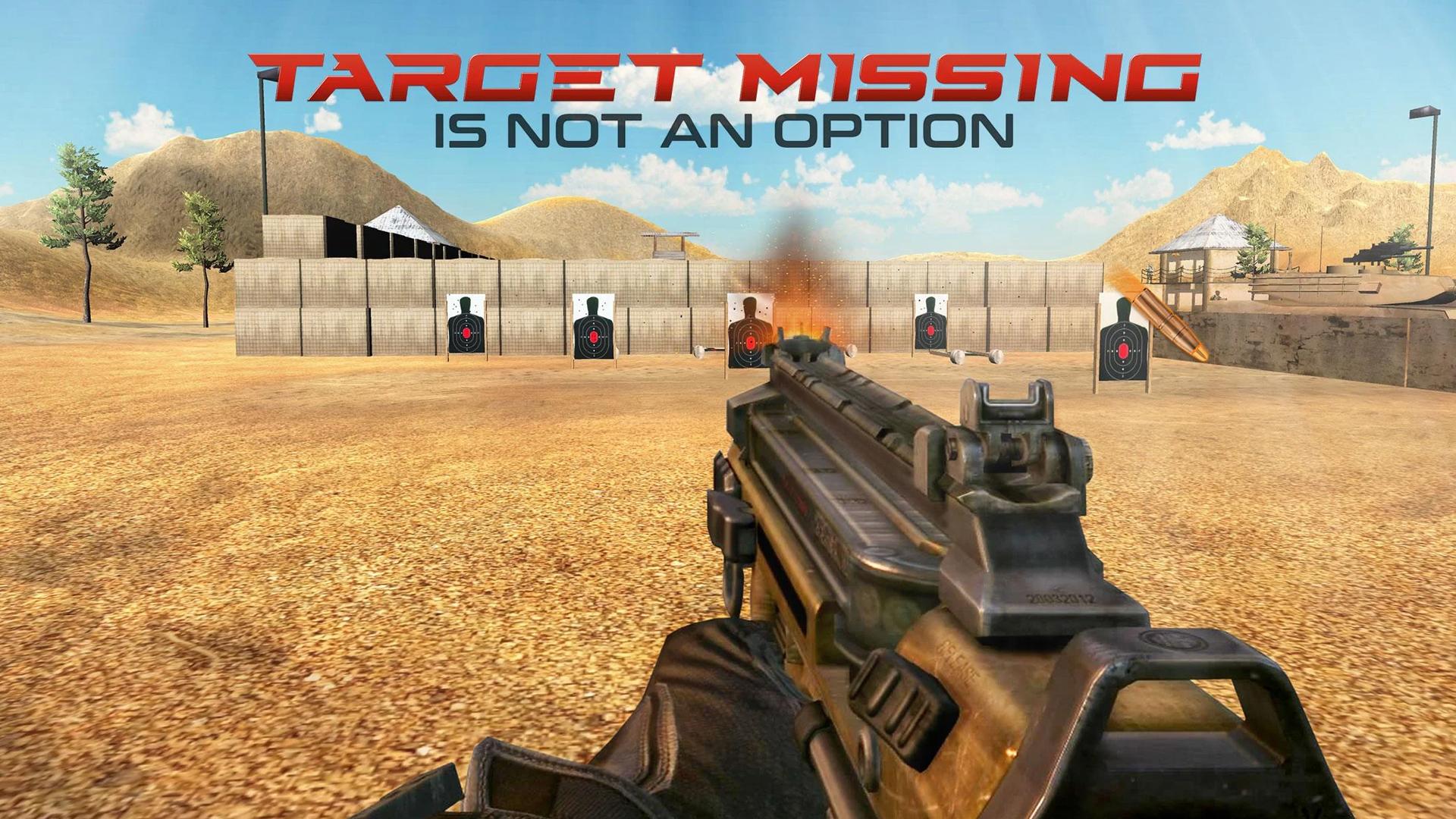Gun Shooting Training Games 3D