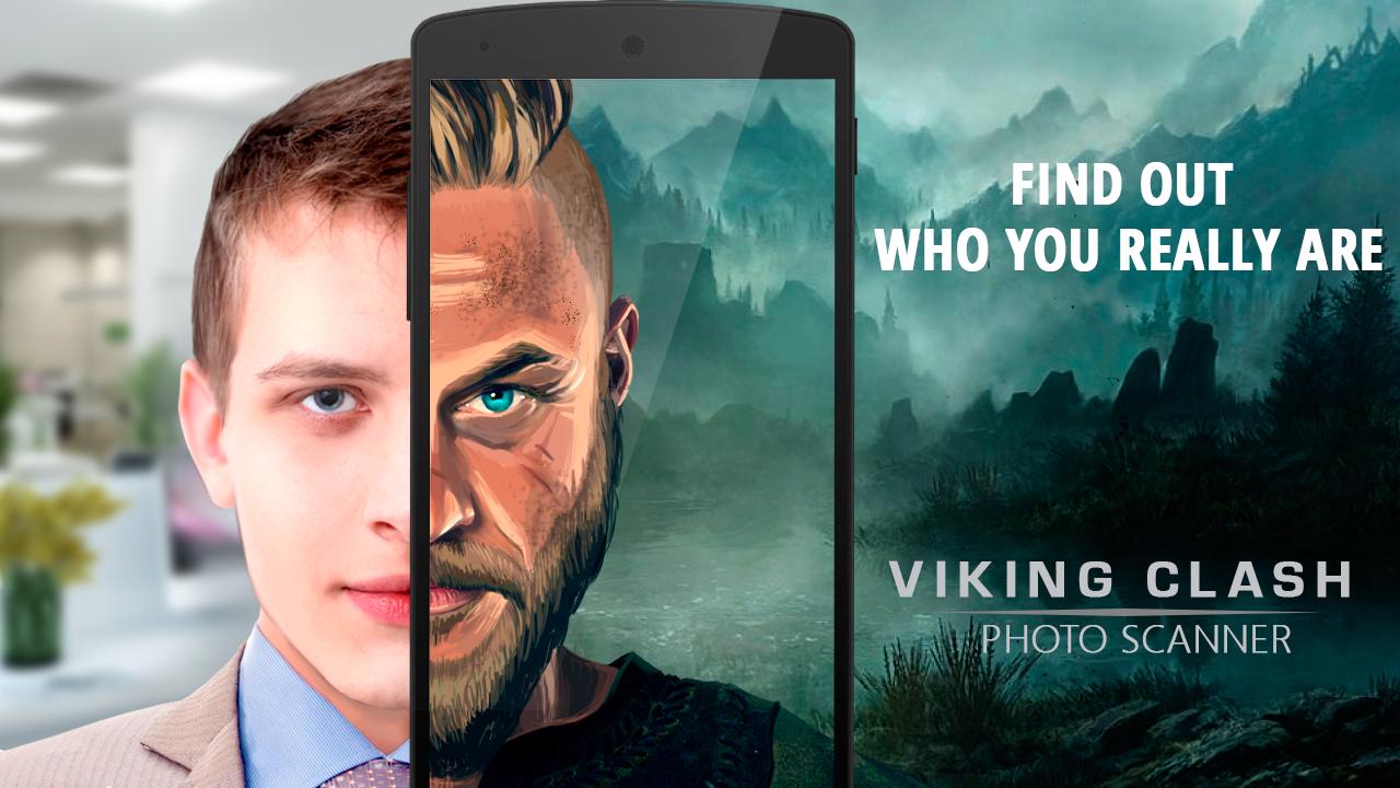 Viking clash: photo scanner