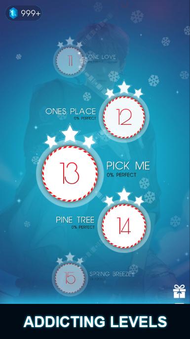 Wanna One Dancing Line: Music Dance Line Tiles