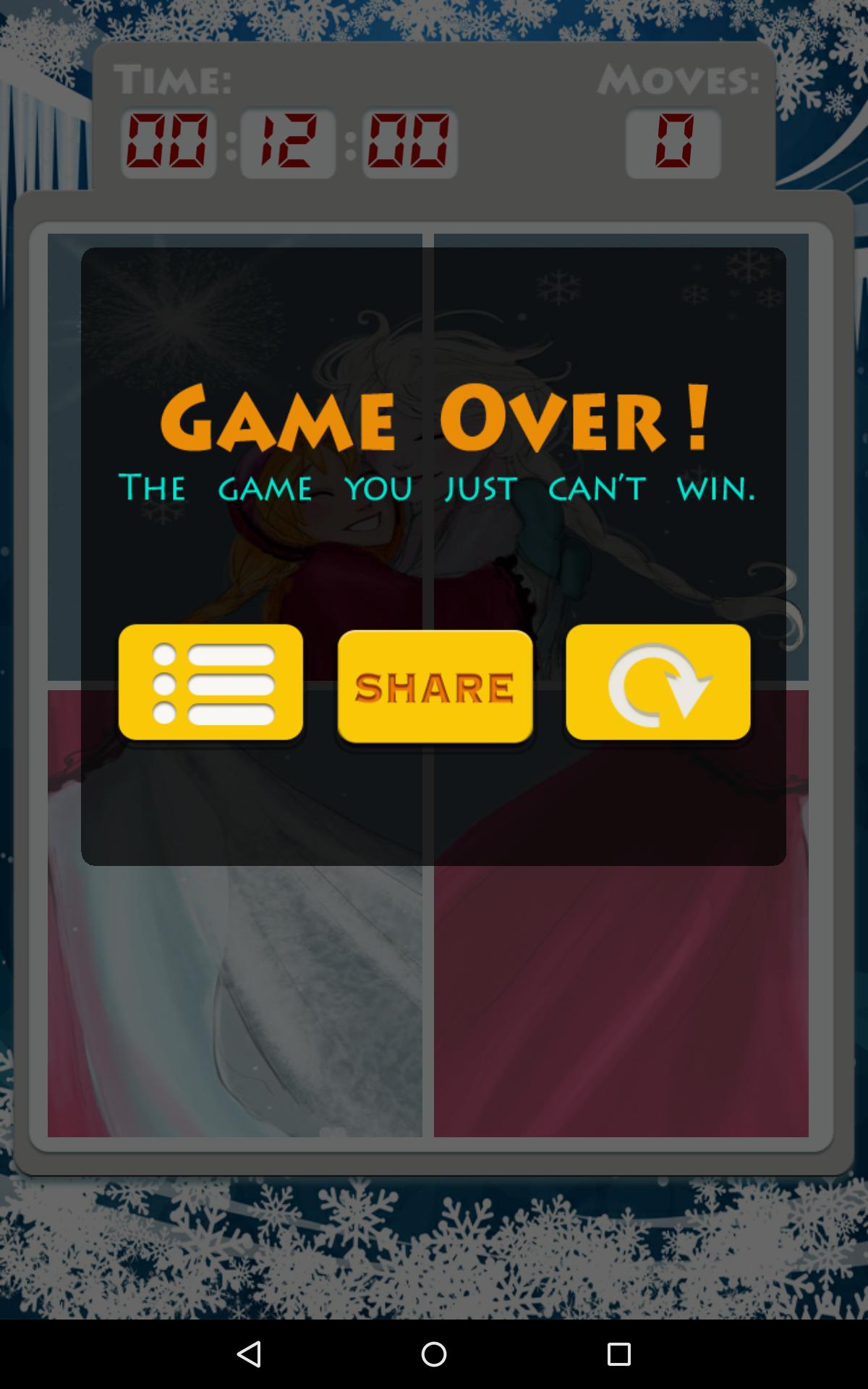 Princess Puzzle : Frozen Theme