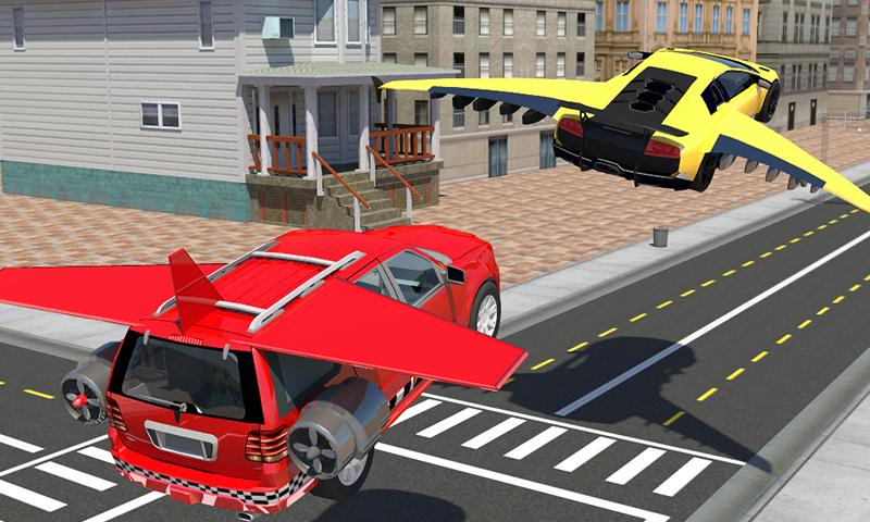 Flying Car Extreme Race