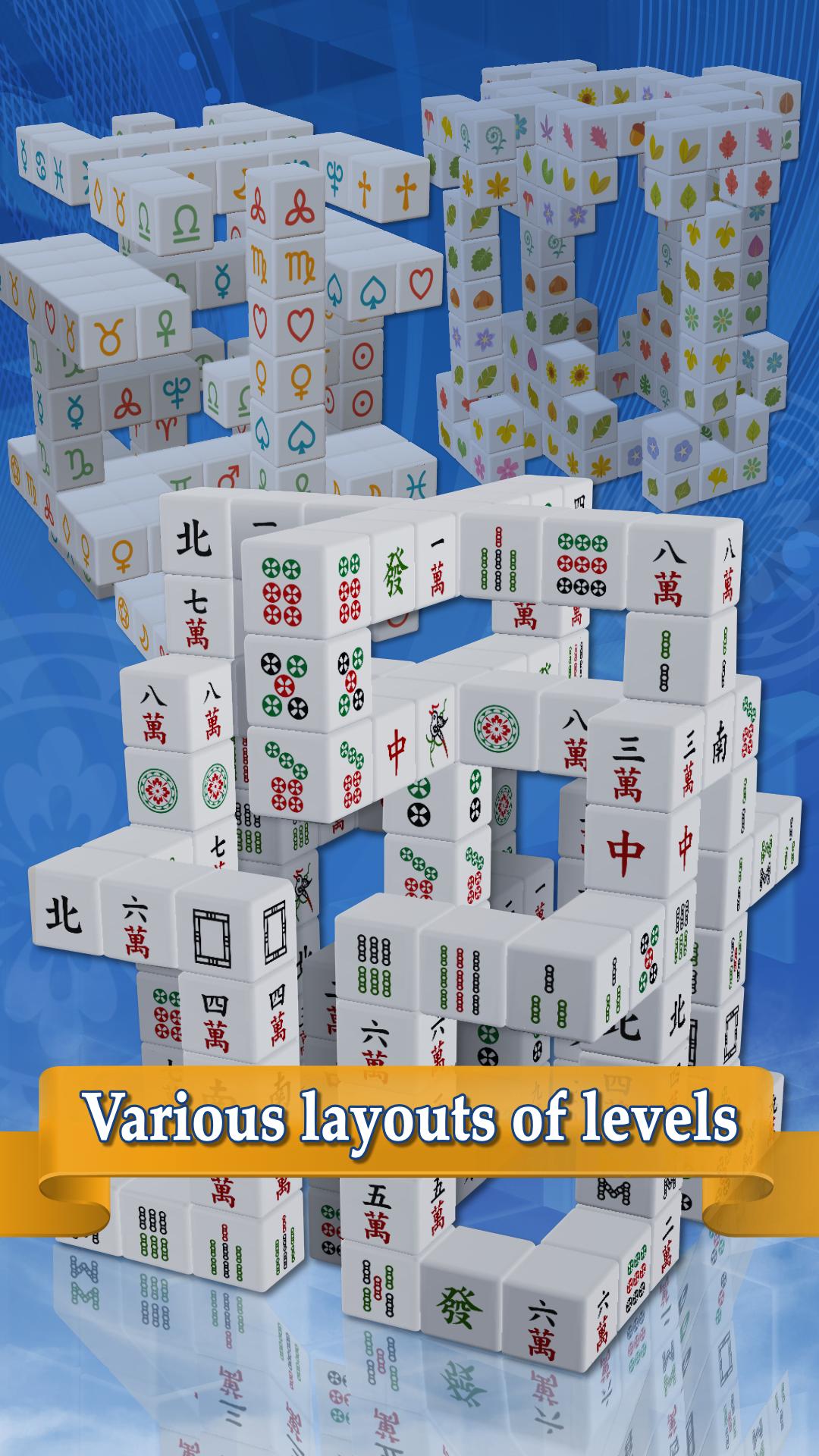 Cubic Mahjong 3D