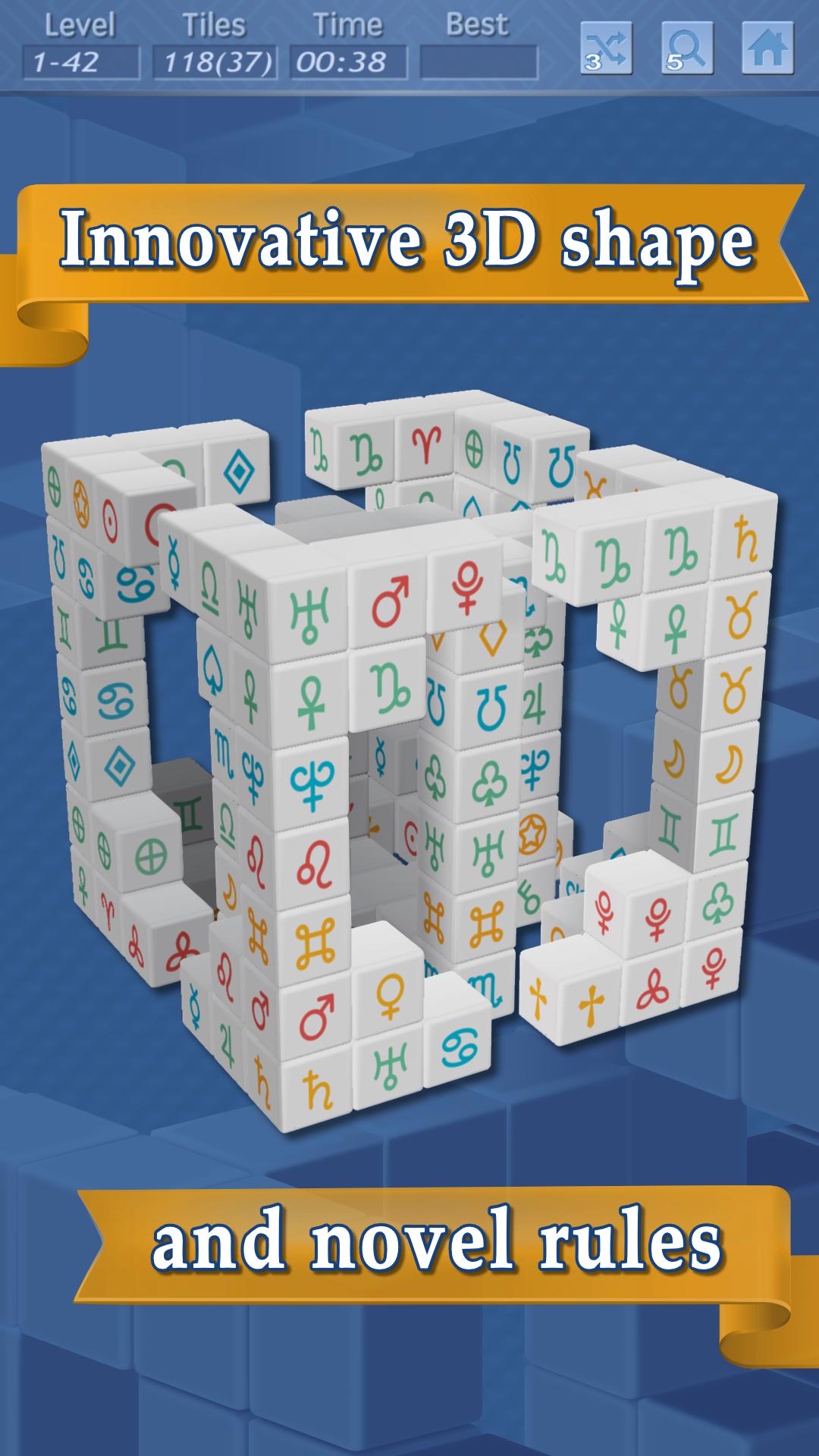 Cubic Mahjong 3D