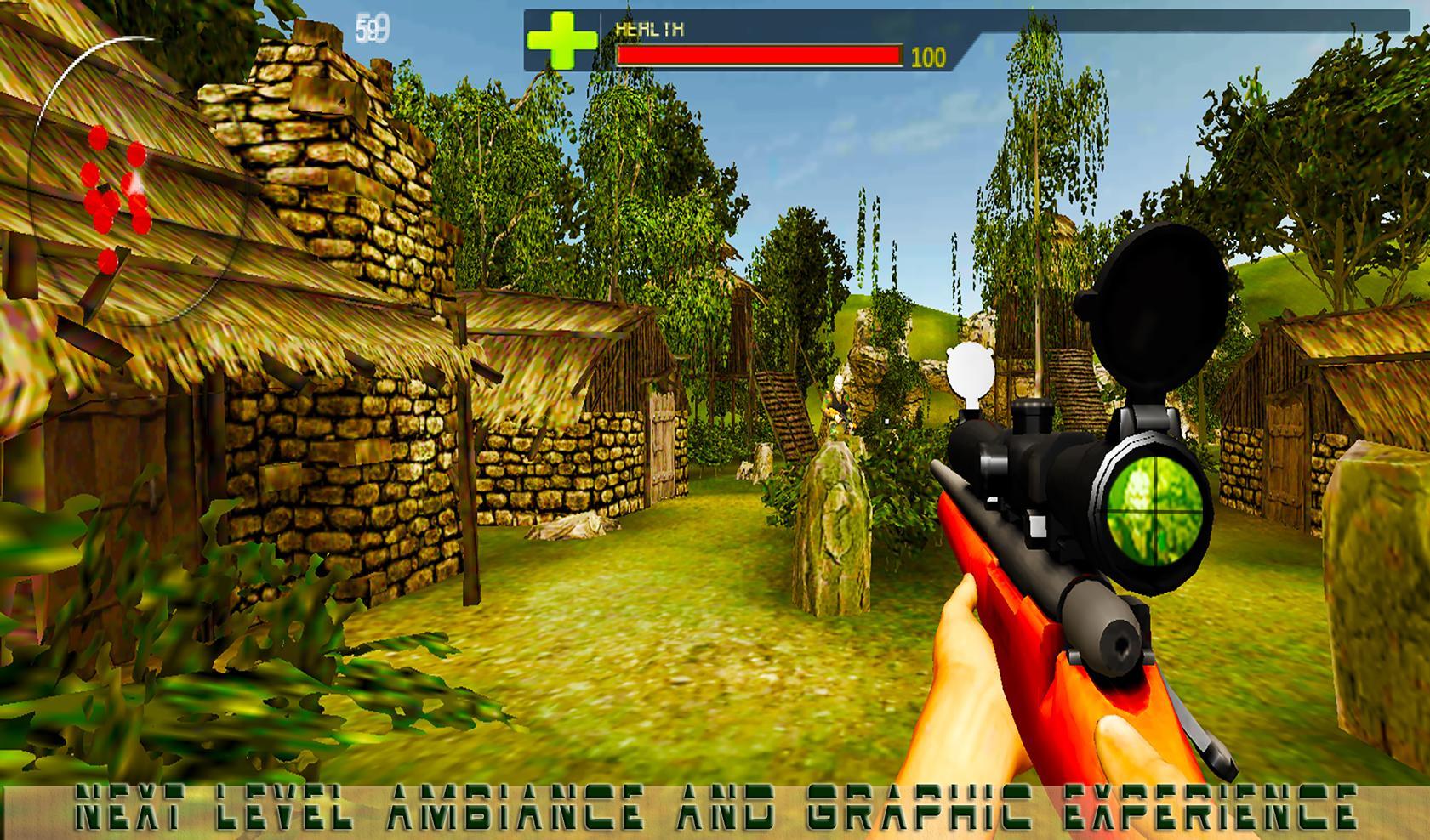 American Army Sniper Assassin