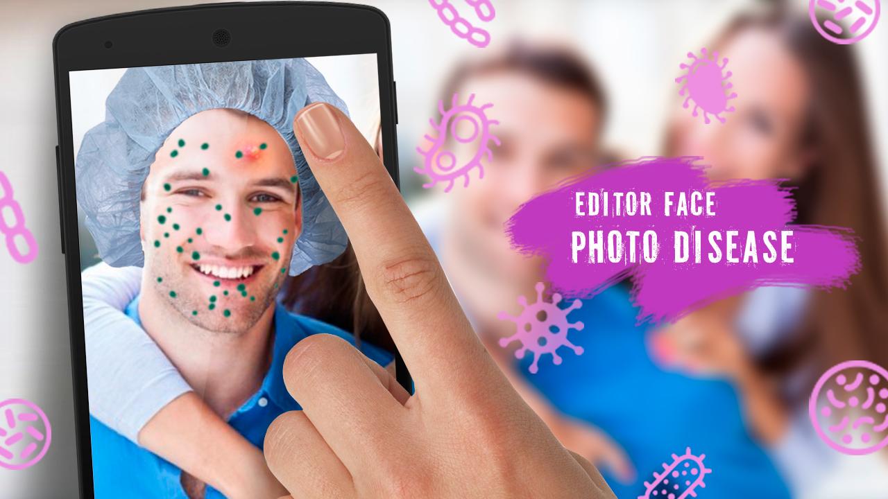 Editor Face. Photo. Disease