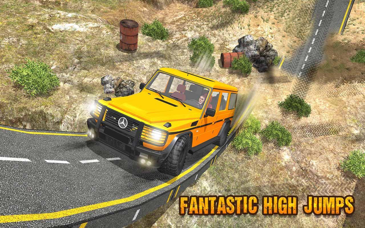 Jeep Stunts Racer Tracks