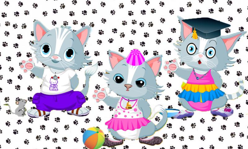 Cute kitty dressup - Pet Game