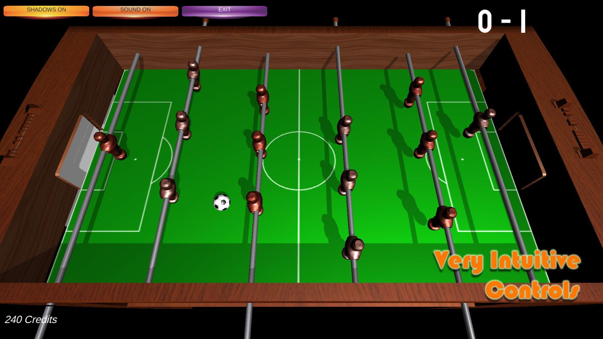 Table Soccer Foosball 3D
